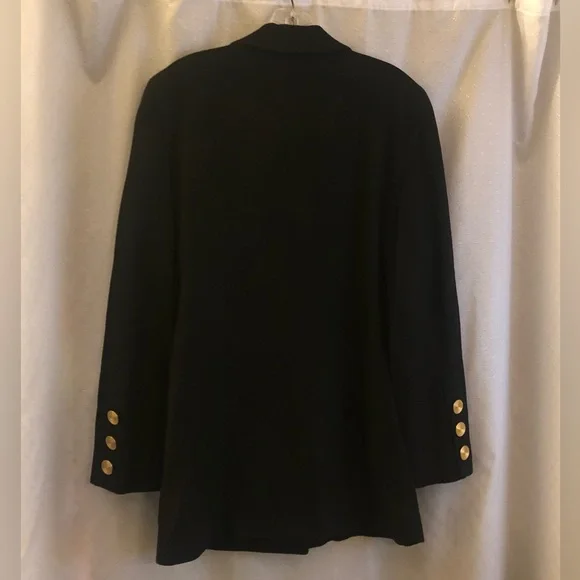 Cashmere blazer! Samuel Robert by Peter Hatsi Android. Vintage. Size 14 - Picture 2 of 9